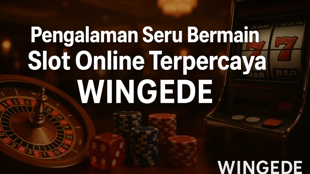 Pengalaman Seru Bermain Slot Online Terpercaya WINGEDE